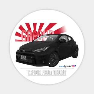 Toyota GRFOUR Black Pearl Magnet